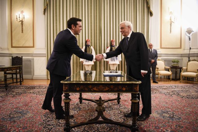 Alexis Tsipras sworn in as Prime Minister for second time