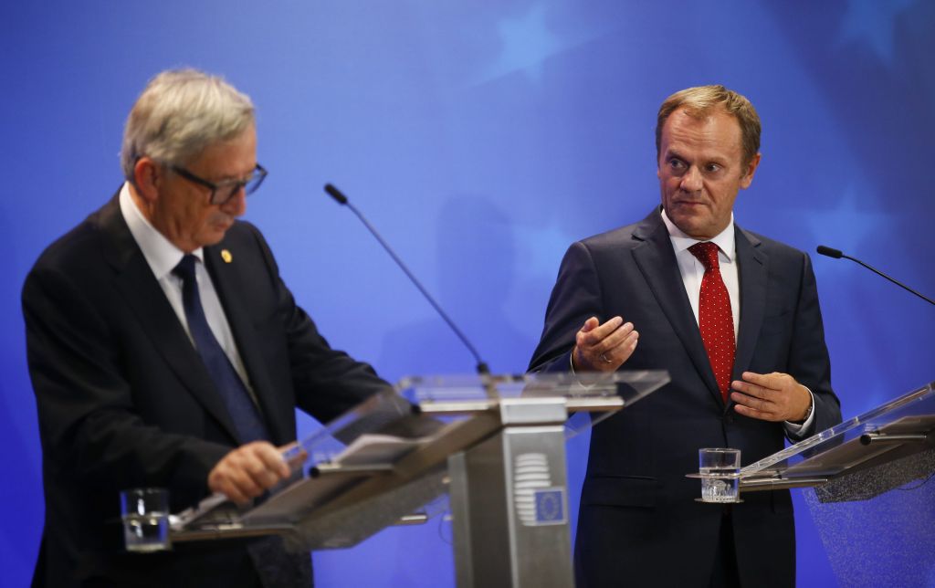 Γιούνκερ-Τουσκ για προσφυγικό: Ελλάδα και προστασία συνόρων της ΕΕ στο επίκεντρο