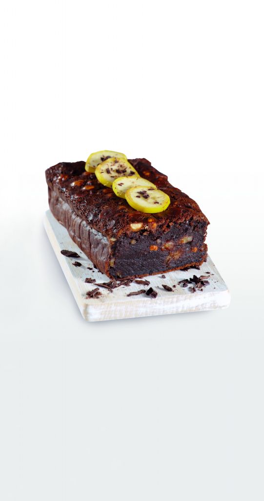 Υγρό κέικ με μπανάνα και σταφίδες