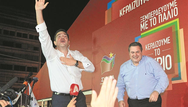 Πέφτουν οι μάσκες Τσίπρα – Καμμένου