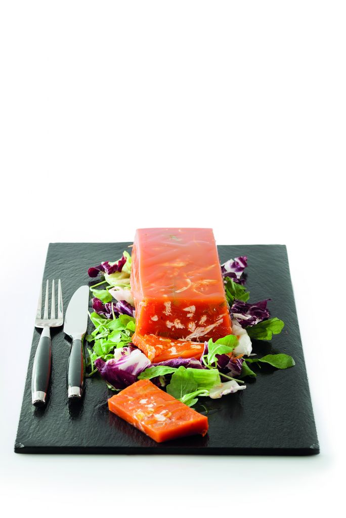 Τερίνα κοτόπουλου με πιπεριές