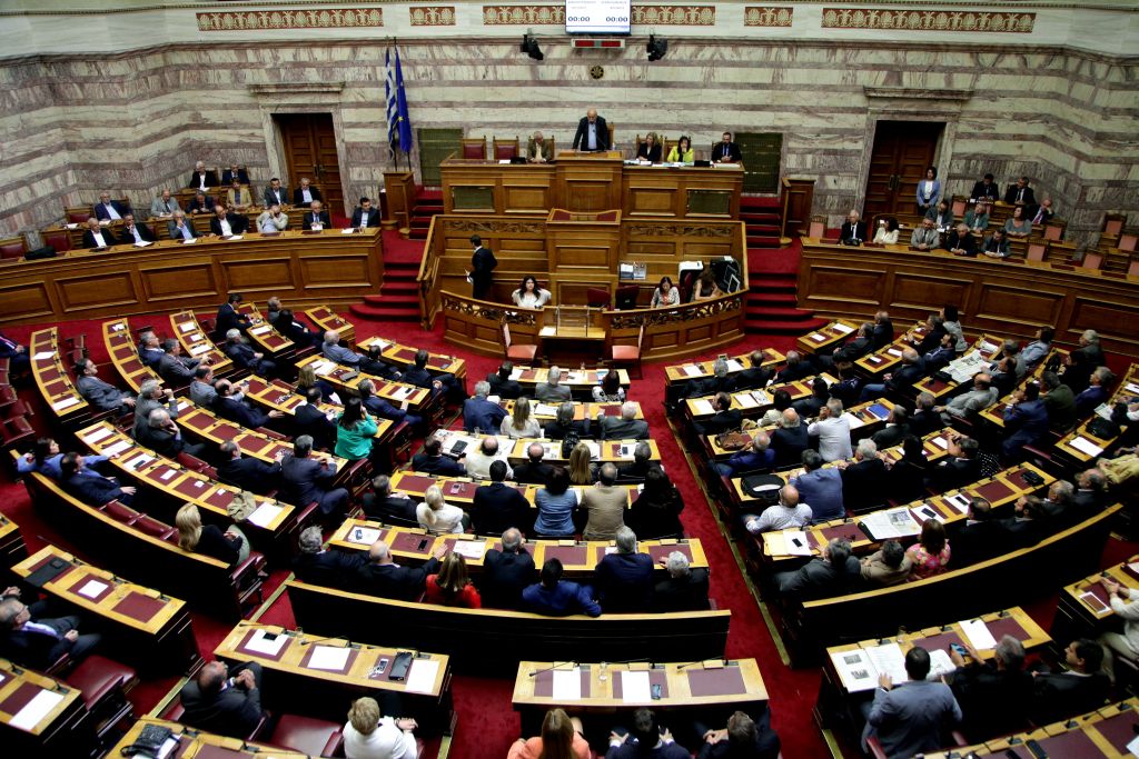 Ζωή, Αδωνις, Όλγα και Λεβέντης στην εκλογή Προέδρου της Βουλής