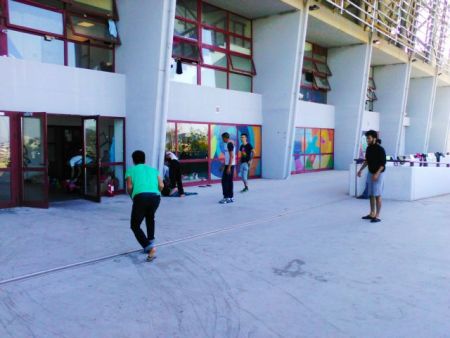 Την Πέμπτη θα είναι έτοιμο να υποδεχθεί πρόσφυγες το γήπεδο χόκεϊ