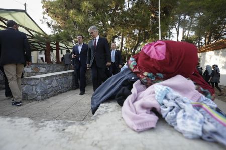 Στη Λέσβο οι Τσίπρας – Φάινμαν – Στο επίκεντρο η προσφυγική κρίση