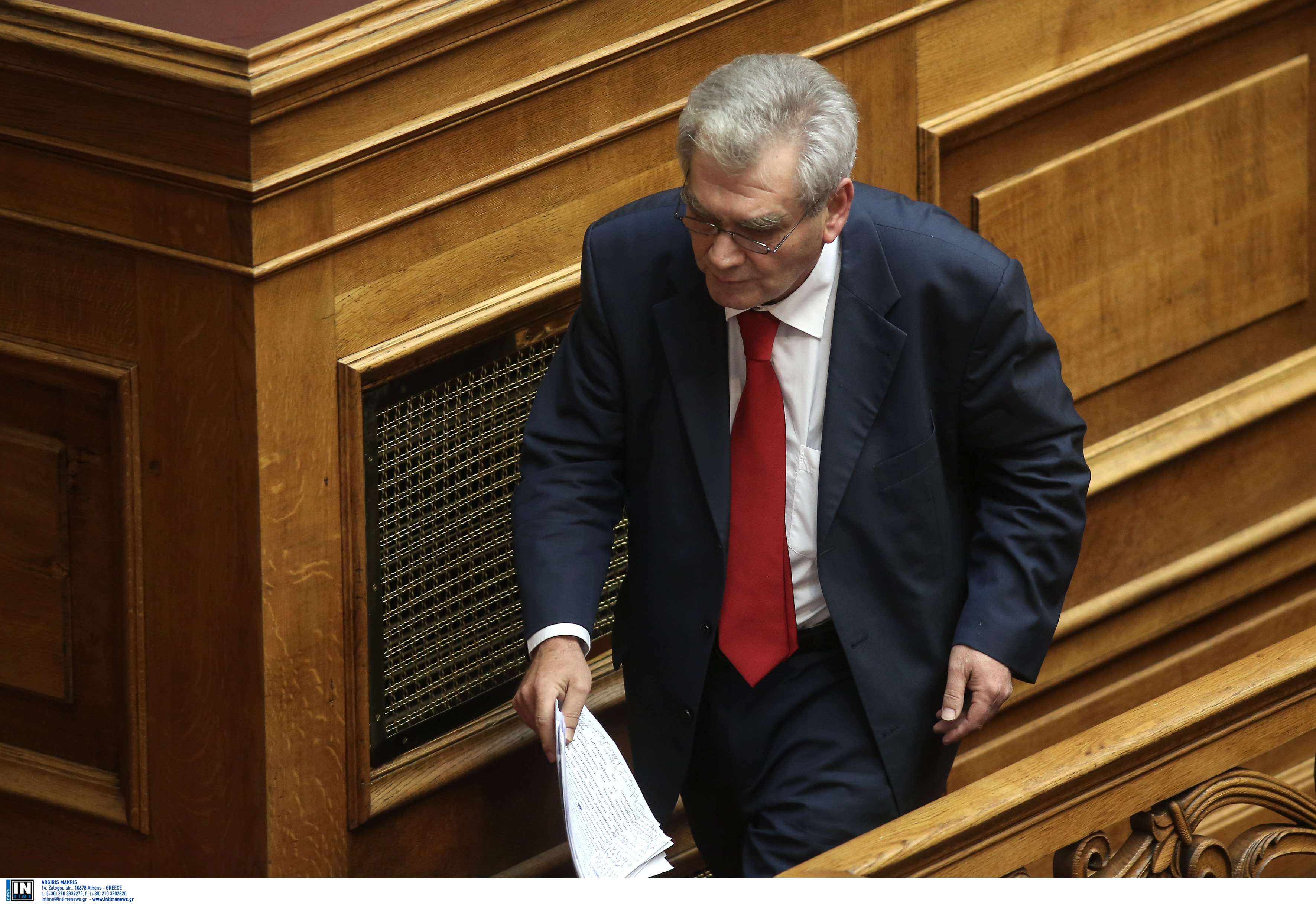 Παπαγγελόπουλος: Εχει μπει στο αρχείο η υπόθεση για τα δάνεια στα κόμματα