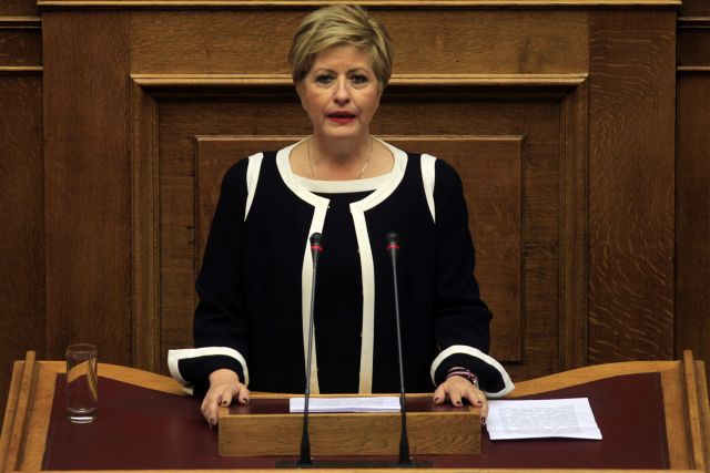 Κόλλια-Τσαρουχά: Ζητά ενισχυμένες αρμοδιότητες στο υπουργείο Μακεδονίας-Θράκης