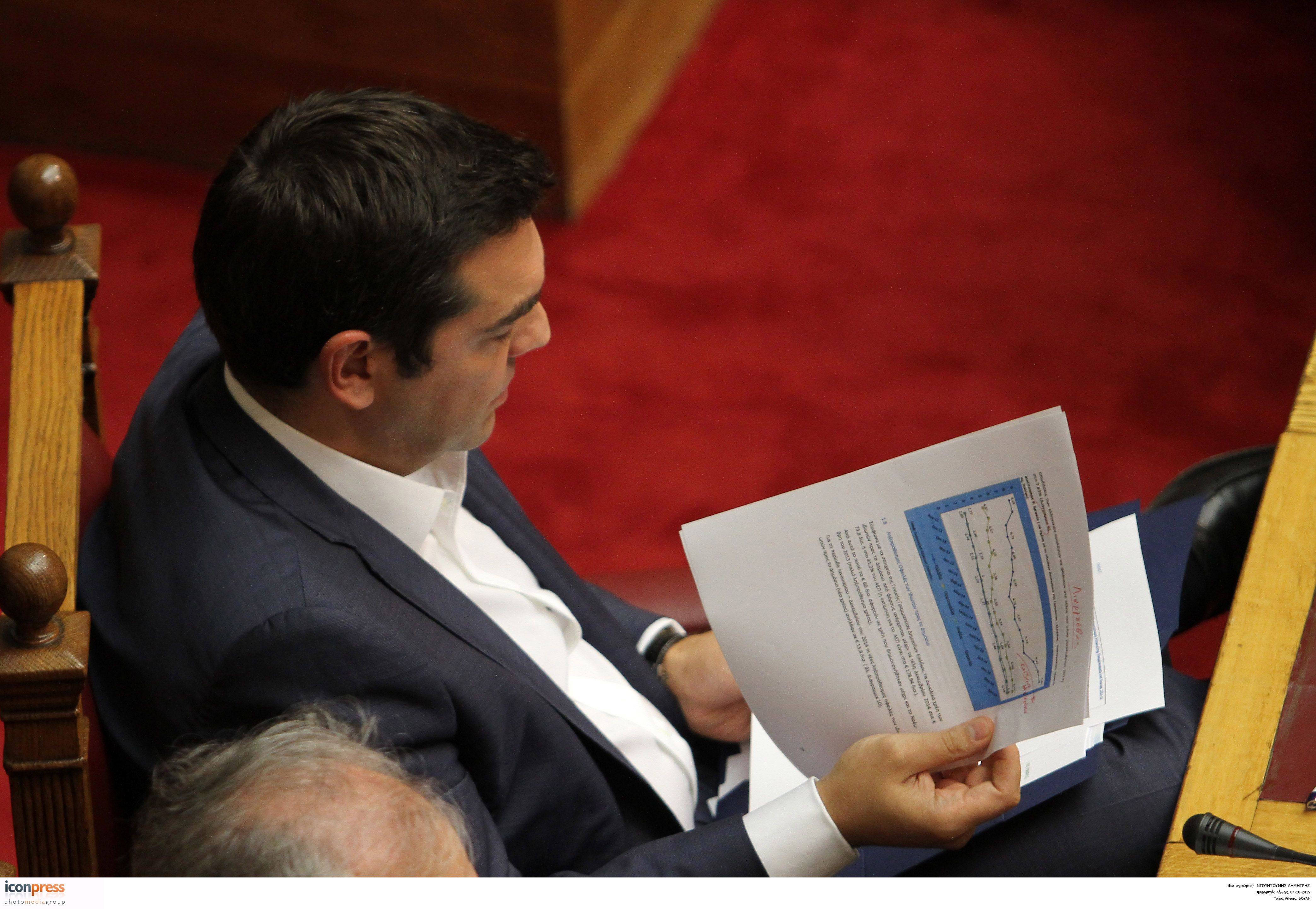 Κυβέρνηση Τσίπρα: Ολα για την εφαρμογή του μνημονίου