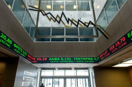 Με άνοδο 0,56% έκλεισε το Χρηματιστήριο Αθηνών την Δευτέρα