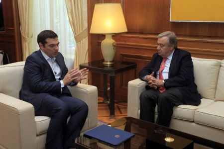 Τηλεφωνική επικοινωνία Τσίπρα – Γκουτέρες