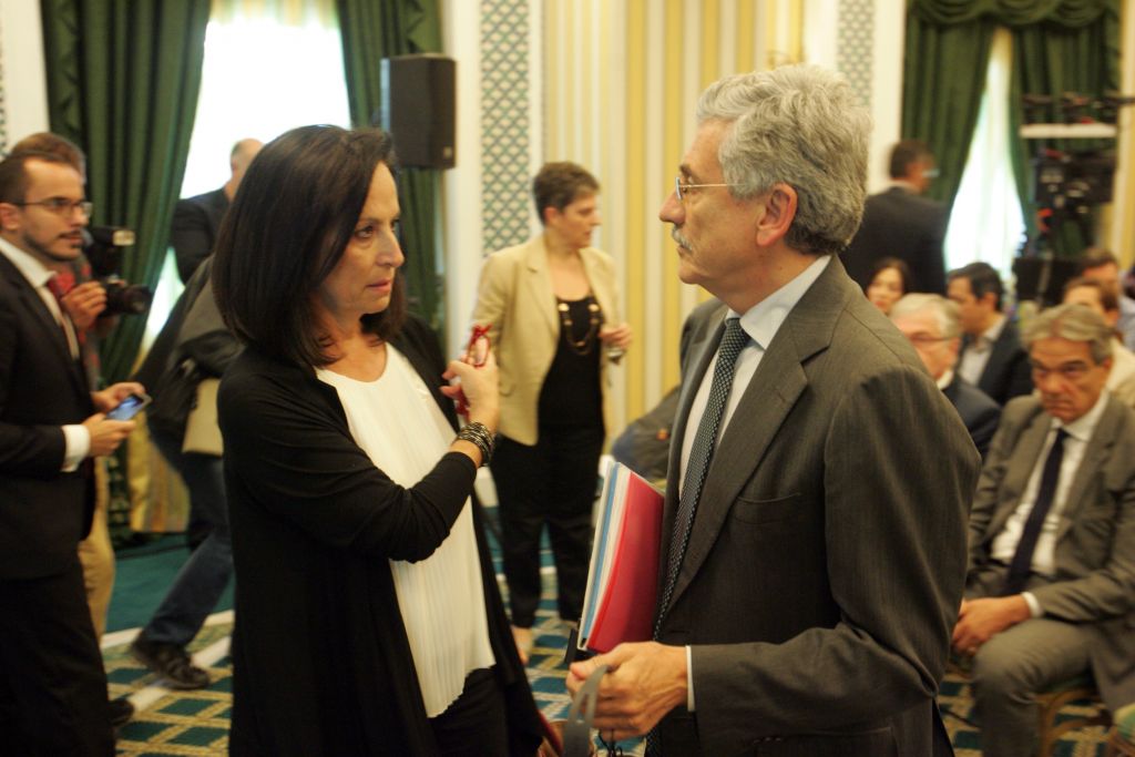 Αντιπαράθεση Διαμαντοπούλου με Μάσιμο ντ΄ Αλέμα για τον ΣΥΡΙΖΑ