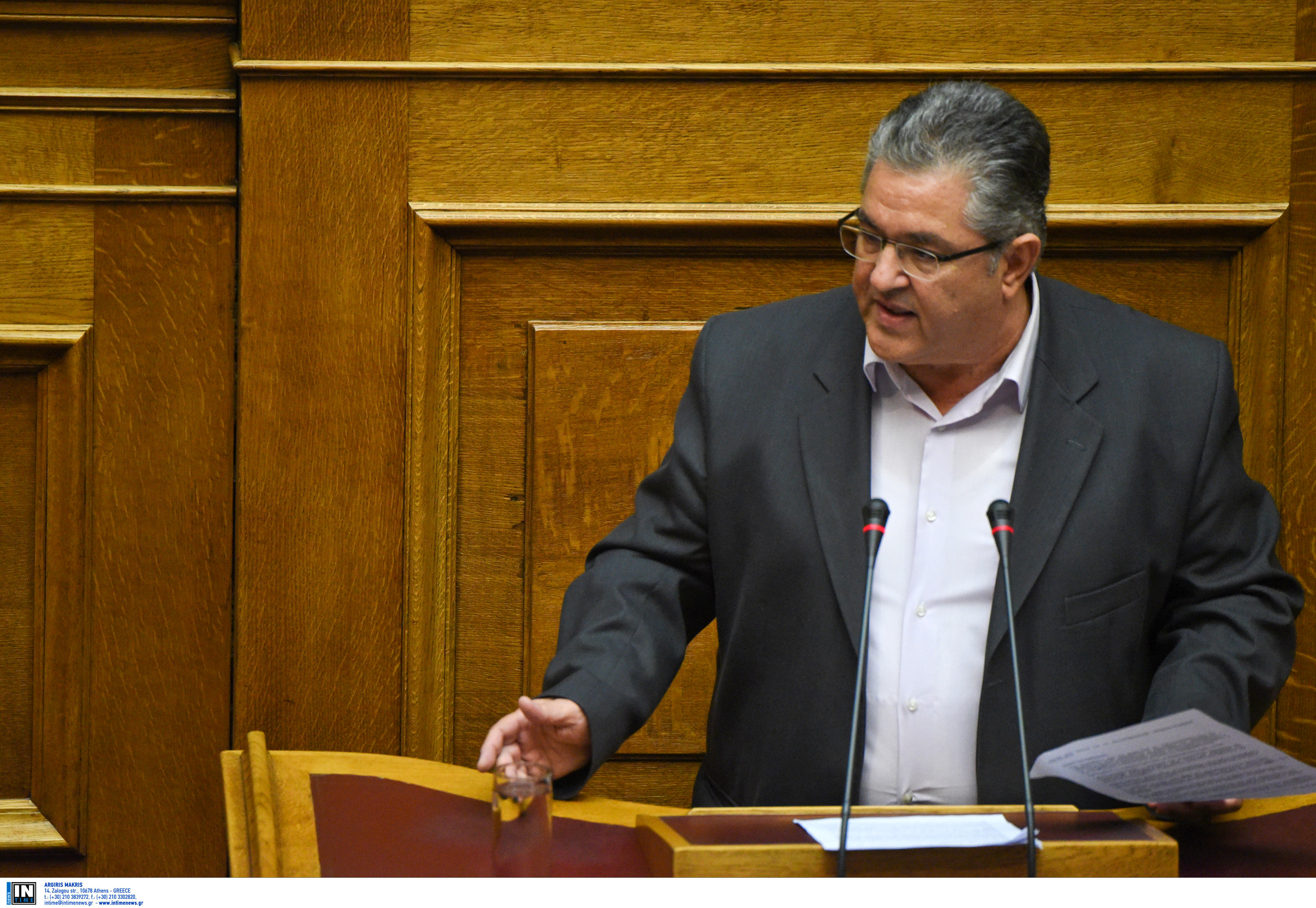 Κουτσούμπας: «Δεν πρέπει να γίνουμε χώρα τεράστιων καταυλισμών»