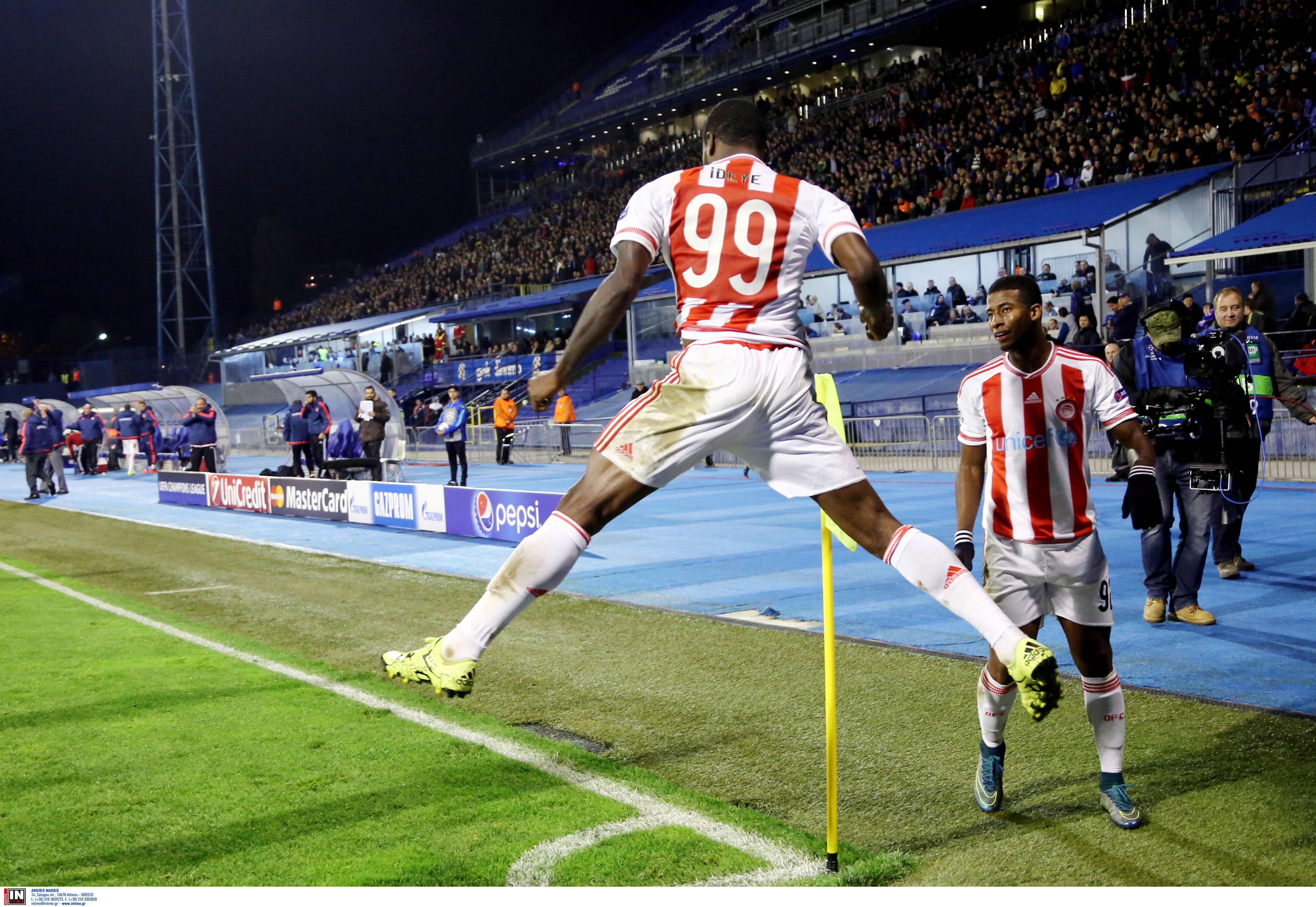 Champions League: Ντιναμό Ζάγκρεμπ – Ολυμπιακός (0-1)