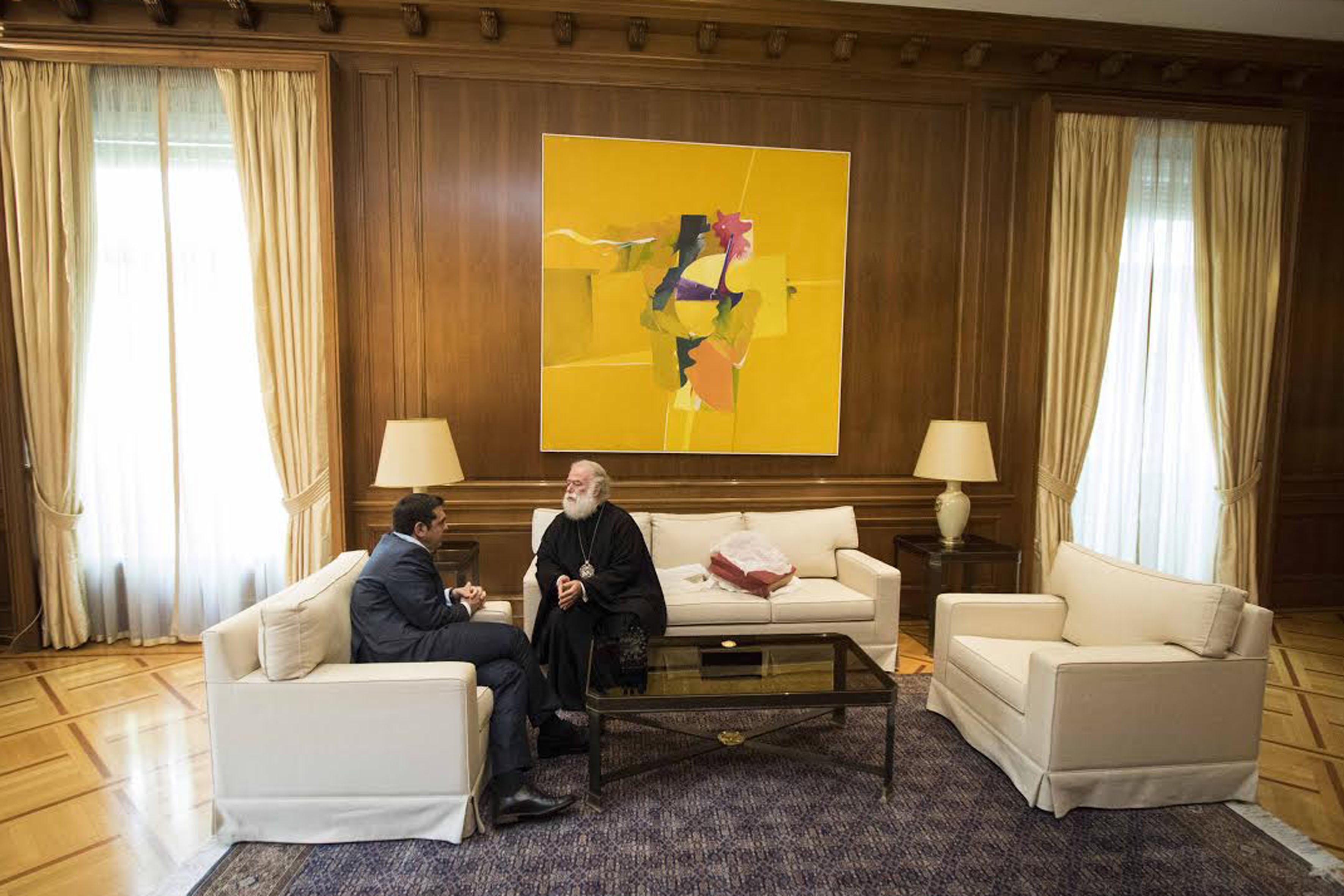 Με τον πατριάρχη Αλεξανδρείας συναντήθηκε ο Αλ. Τσίπρας