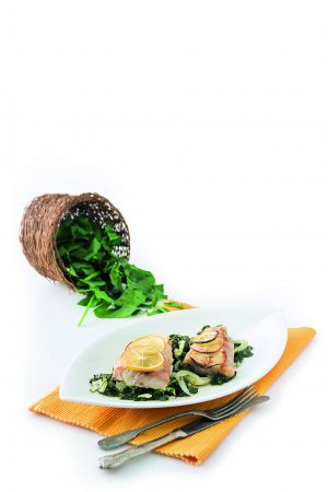 Φιλέτο πέρκας με χορταρικά