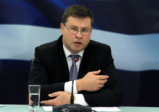 Dombrovskis sets ‘prior actions’ for the Greek bailout review