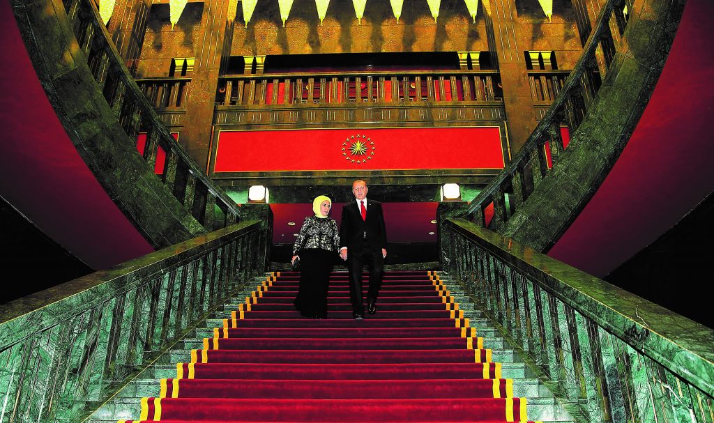 Στο Λευκό Παλάτι του Ερντογάν