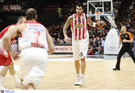 Ευρωλίγκα: Ολυμπιακός – Λιμόζ (75 – 49)