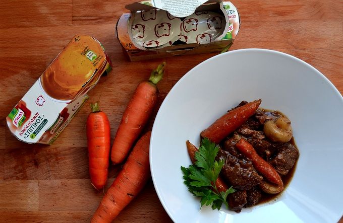 Μοσχαράκι βρασμένο με μπίρα