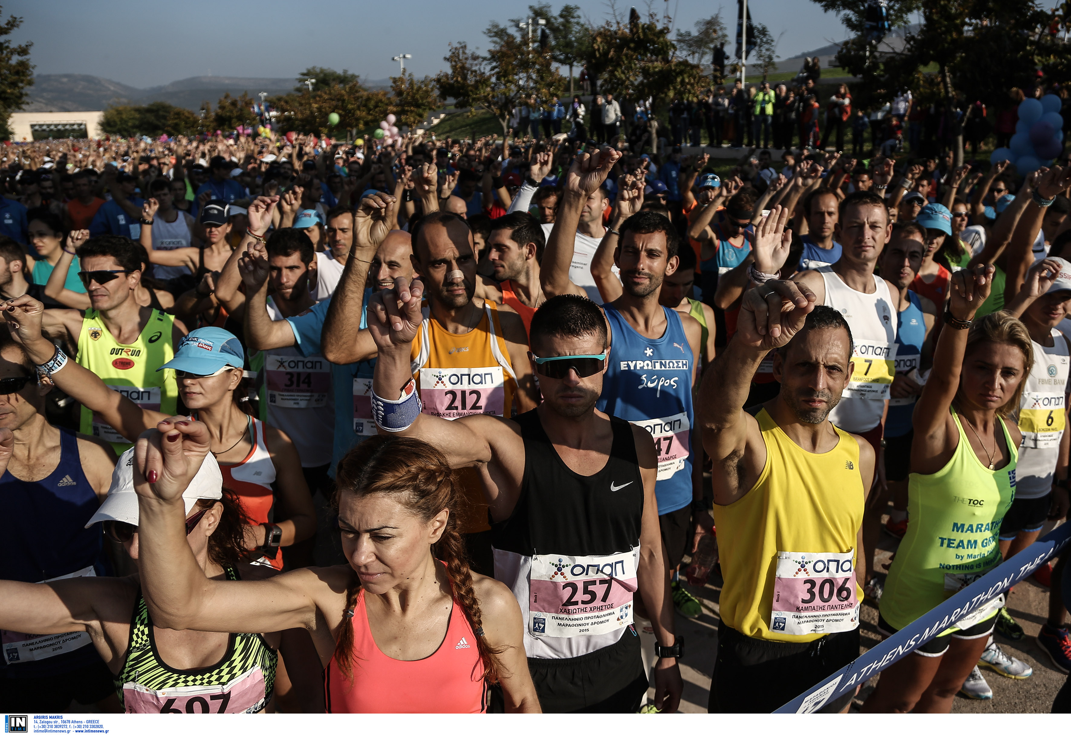 Ο Χριστόφορος Μερούσης πρώτος στον Μαραθώνιο της Αθήνας