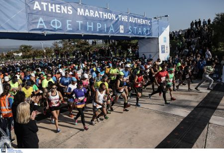 43.000 δρομείς στον 33ο Μαραθώνιο της Αθήνας