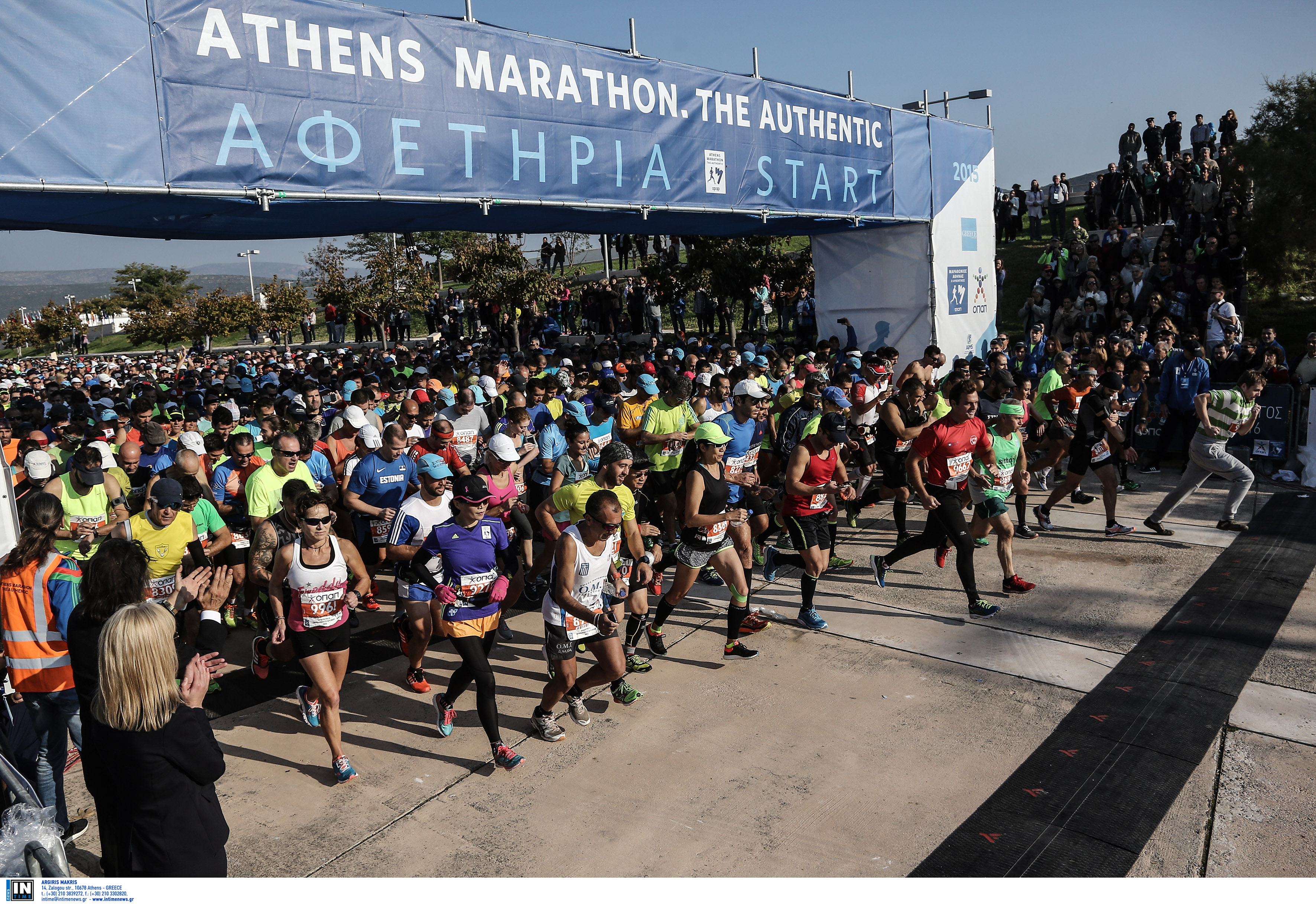 43.000 δρομείς στον 33ο Μαραθώνιο της Αθήνας