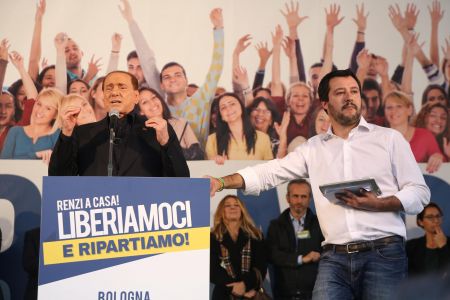 Ιταλία: Μπερλουσκόνι και Λέγκα του Βορρά κατά Ρέντσι