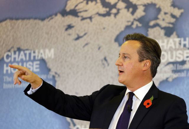 Κάμερον: Μερικές φορές η «λιγότερη» Ευρώπη είναι καλύτερη