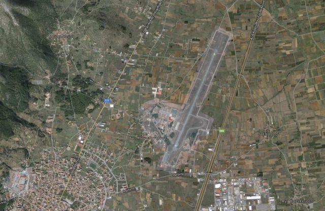 Μόνο στρατιωτικές πτήσεις στην Τρίπολη Αρκαδίας