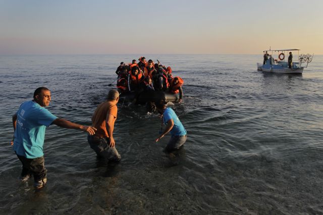 New refugee wave arrives on Lesvos after weather conditions improve