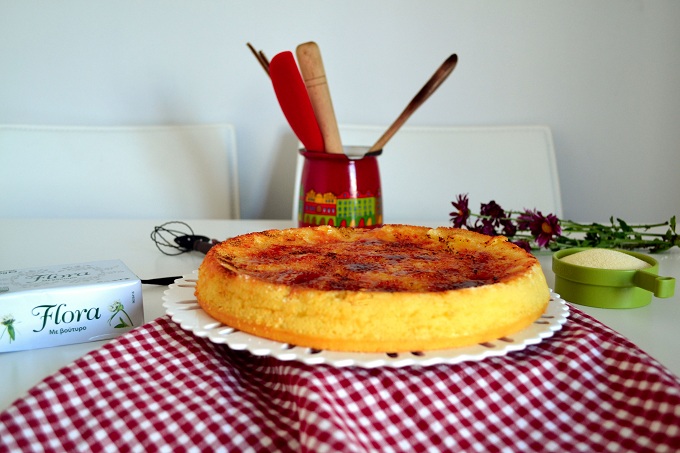 Γαλατόπιτα brûlée