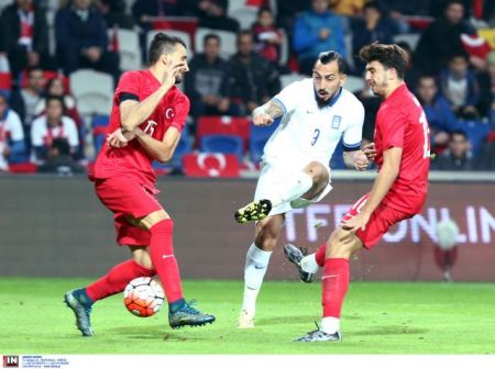 Greece draws with Turkey (0-0) in international friendly match