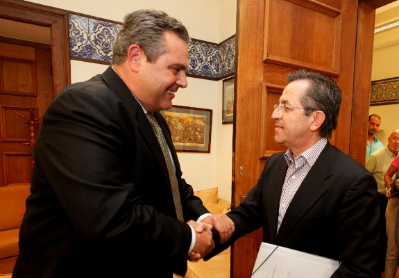 Kammenos calls MP Nikolopoulos to resign if he votes against prior actions