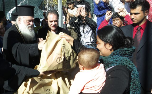 Στην ακριτική Σάμο ο Αρχιεπίσκοπος Ιερώνυμος με την «Αποστολή»