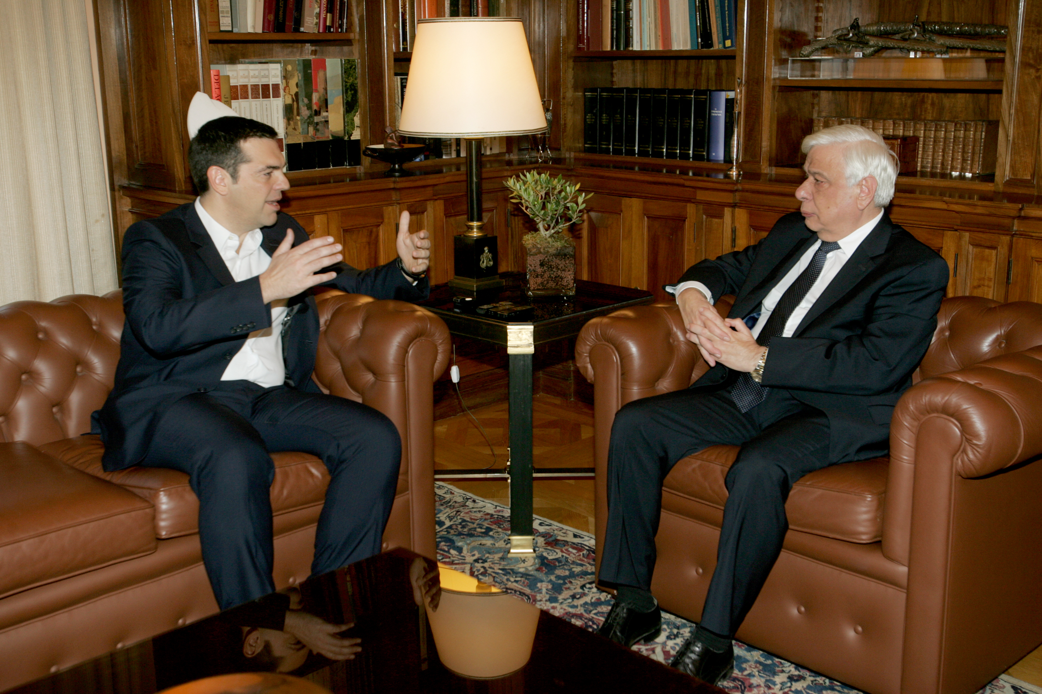 Στο Προεδρικό το απόγευμα ο Αλέξης Τσίπρας
