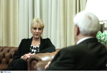 Συνάντηση Παυλόπουλου με την Περιφερειάρχη Αττικής Ρένα Δούρου