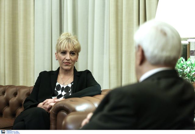 Συνάντηση Παυλόπουλου με την Περιφερειάρχη Αττικής Ρένα Δούρου