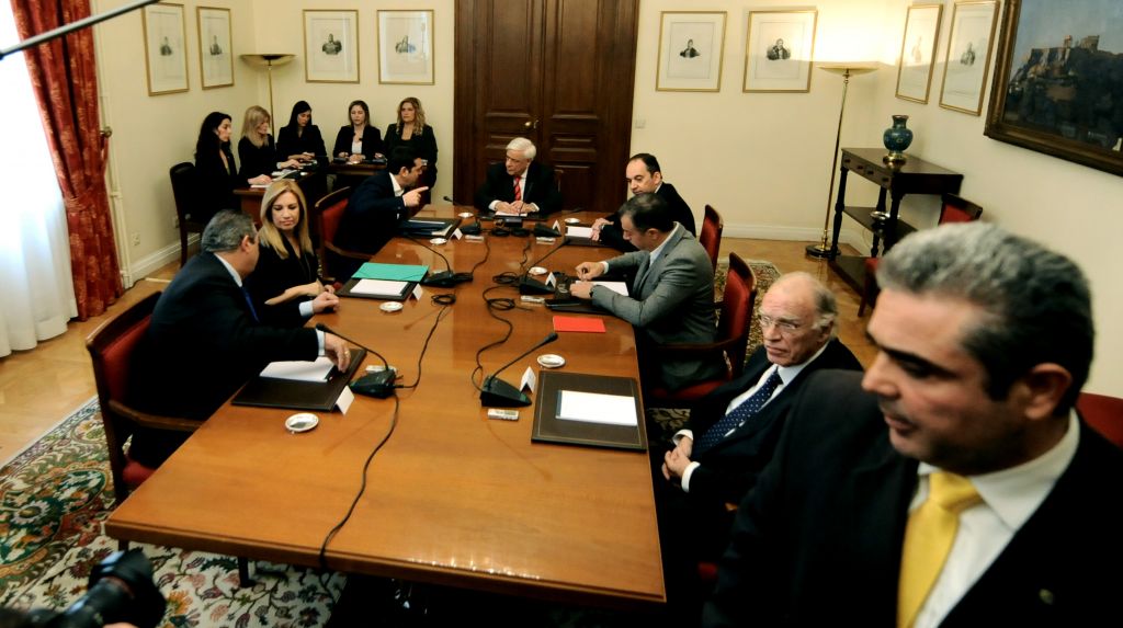 Η ανακοίνωση της Προεδρίας για το Συμβούλιο Πολιτικών Αρχηγών