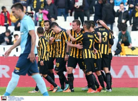 Superleague: η ΑΕΚ νίκησε εύκολα τον Παναιτωλικό