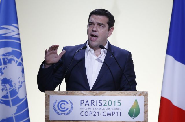 PM Tsipras calls for a global shift towards a climate-friendly society