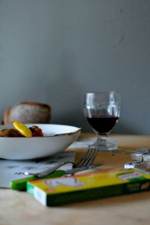 Xoιρινό με adjika και ρεβίθια