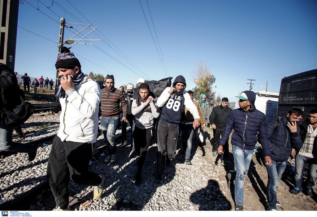 Ειδομένη: Νέα ένταση με πετροπόλεμο και μικροεπεισόδια