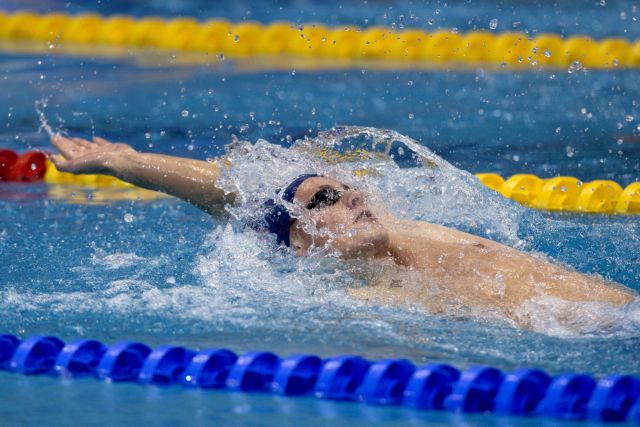 Vazaios makes it to 200m medley final and sets new Greek record