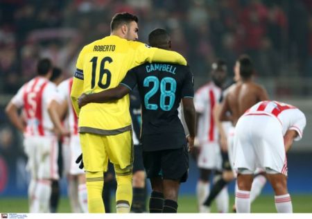 Champions League: Olympiacos defeated by Arsenal in Athens (0-3)
