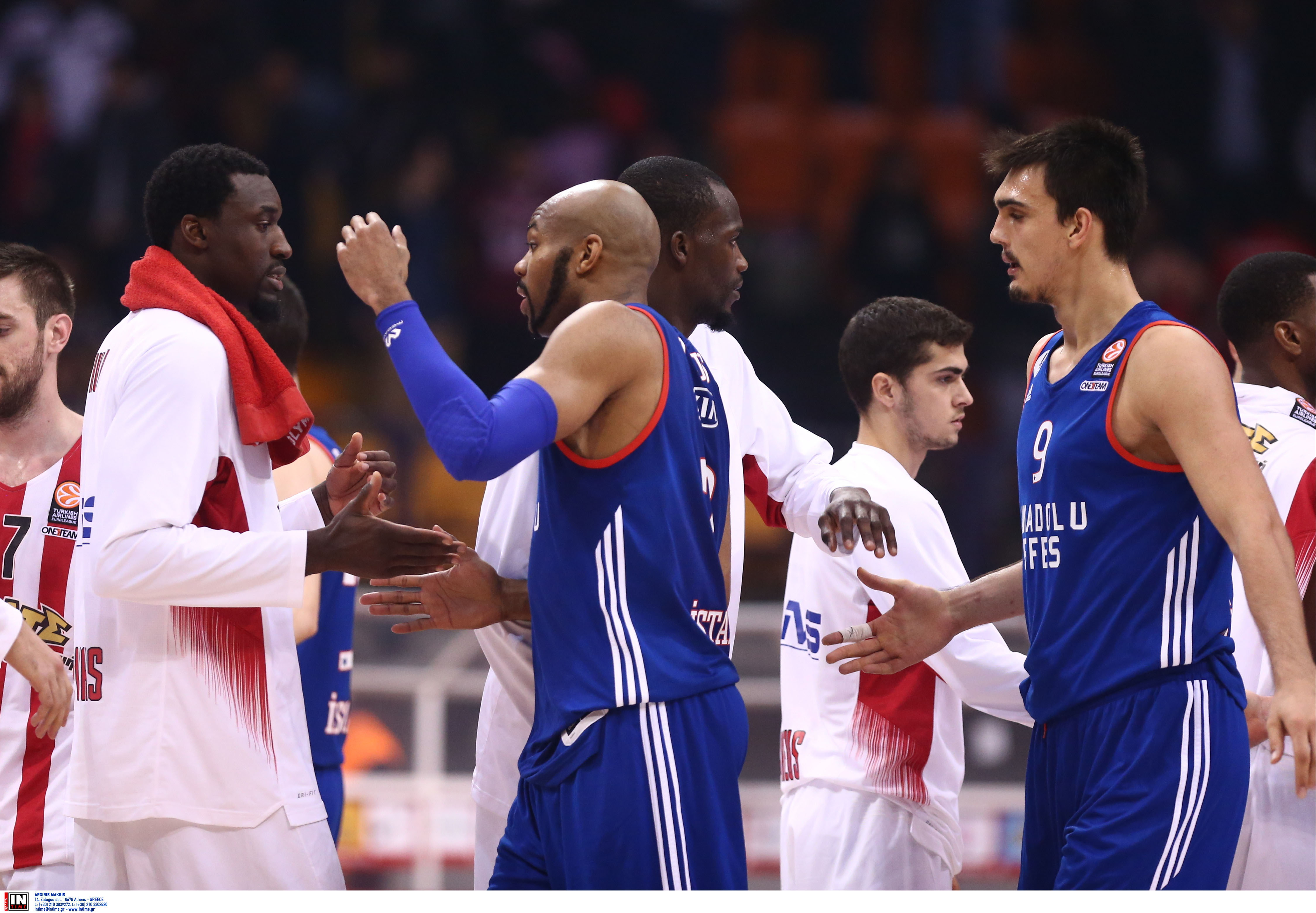 Euroleague: Ολυμπιακός – Εφές (68 – 81)