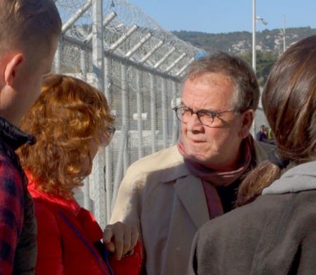 Με τον Γιάννη Μουζάλα συναντήθηκε η Σούζαν Σάραντον στη Λέσβο