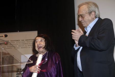 Anghelaki-Rooke honored at the 2014 State Literary Awards