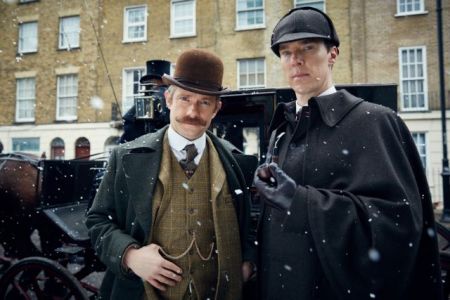 Ποδαρικό με «Sherlock» στη διεθνή TV