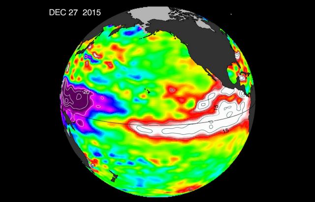 NASA: Ισχυρό Ελ Νίνιο φέρνει χάος στον καιρό