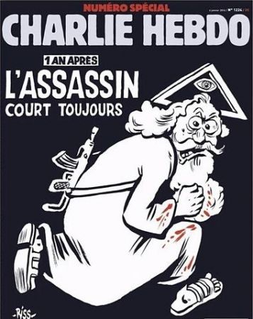 Charlie Hebdo, έναν χρόνο μετά: «Ο δολοφόνος κυκλοφορεί ακόμη»
