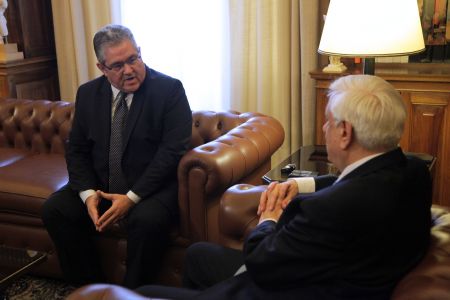 Με τον Πρ. Παυλόπουλο συναντήθηκε ο Δημ Κουτσούμπας